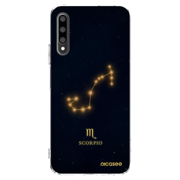 Picasee silikonowe przeźroczyste etui na Honor 9X Pro - SCORPIO