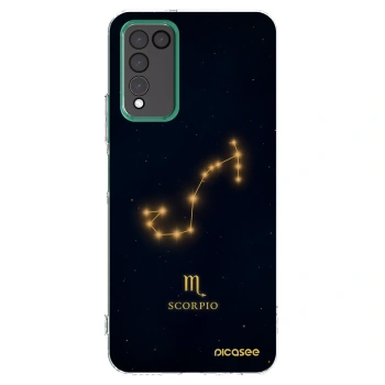 Picasee silikonowe przeźroczyste etui na Honor 10X Lite - SCORPIO