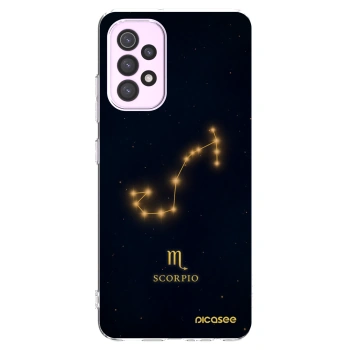 Picasee silikonowe przeźroczyste etui na Samsung Galaxy A32 5G A326B - SCORPIO