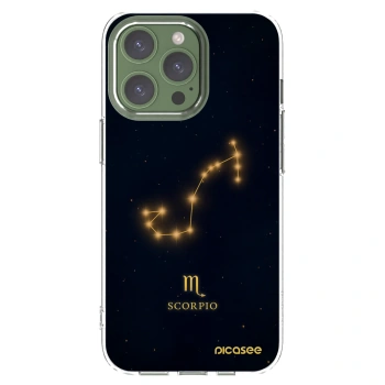 Picasee silikonowe przeźroczyste etui na Apple iPhone 13 Pro - SCORPIO