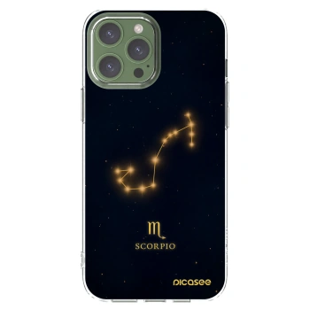 Picasee silikonowe przeźroczyste etui na Apple iPhone 13 Pro Max - SCORPIO