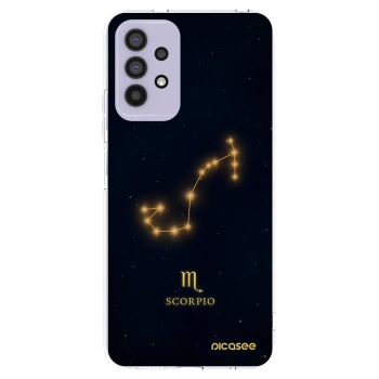 Picasee silikonowe przeźroczyste etui na Samsung Galaxy A32 4G SM-A325F - SCORPIO