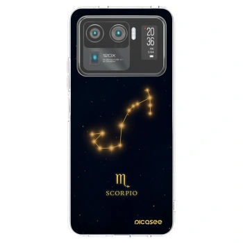 Picasee silikonowe przeźroczyste etui na Xiaomi Mi 11 Ultra - SCORPIO