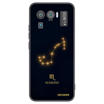 Picasee silikonowe czarne etui na Xiaomi Mi 11 Ultra - SCORPIO