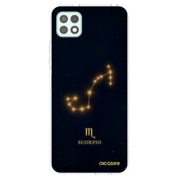 Picasee silikonowe przeźroczyste etui na Samsung Galaxy A22 A226B 5G - SCORPIO