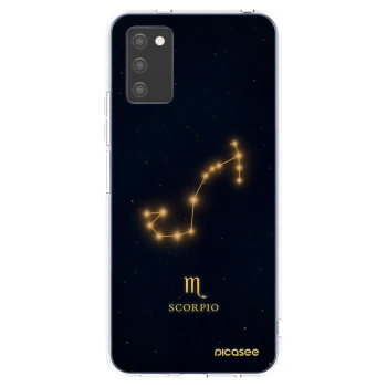 Picasee silikonowe przeźroczyste etui na Samsung Galaxy A02s A025G - SCORPIO