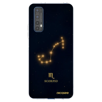 Picasee silikonowe przeźroczyste etui na Realme 7 - SCORPIO