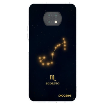 Picasee silikonowe przeźroczyste etui na Xiaomi Redmi Note 9T - SCORPIO