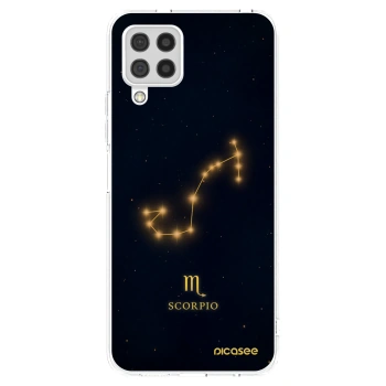 Picasee silikonowe przeźroczyste etui na Samsung Galaxy A22 A225F 4G - SCORPIO