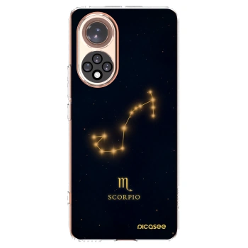 Picasee silikonowe przeźroczyste etui na Honor 50 5G - SCORPIO