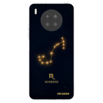 Picasee silikonowe przeźroczyste etui na Huawei Nova 8i - SCORPIO