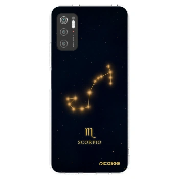 Picasee silikonowe przeźroczyste etui na Xiaomi Poco M3 Pro 5G - SCORPIO
