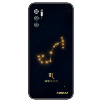 Picasee silikonowe czarne etui na Xiaomi Poco M3 Pro 5G - SCORPIO