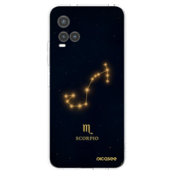 Picasee silikonowe przeźroczyste etui na Vivo Y33s - SCORPIO
