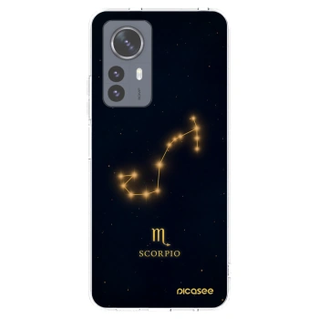 Picasee silikonowe przeźroczyste etui na Xiaomi 12 Pro - SCORPIO