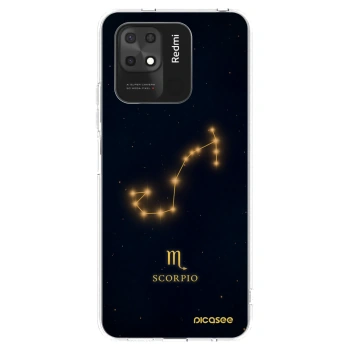 Picasee silikonowe przeźroczyste etui na Xiaomi Redmi 10C - SCORPIO