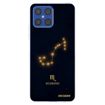 Picasee silikonowe przeźroczyste etui na Honor X8 4G - SCORPIO