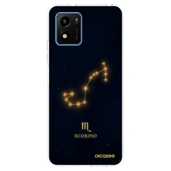 Picasee silikonowe przeźroczyste etui na Vivo Y01 - SCORPIO