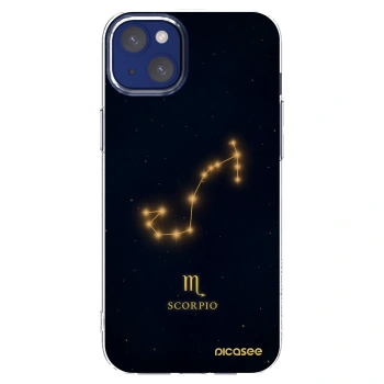 Picasee silikonowe przeźroczyste etui na Apple iPhone 14 Plus - SCORPIO