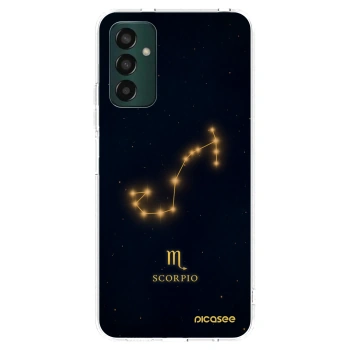 Picasee silikonowe przeźroczyste etui na Samsung Galaxy M13 M135F - SCORPIO