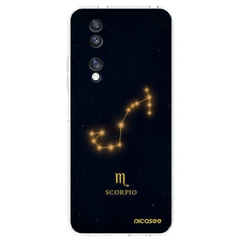 Picasee silikonowe przeźroczyste etui na Honor 70 - SCORPIO