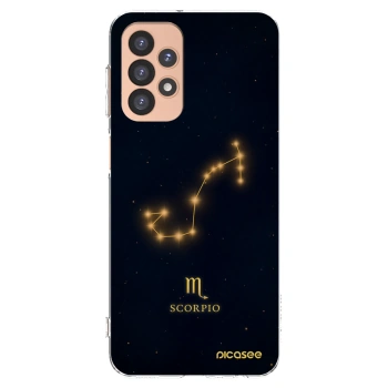 Picasee silikonowe przeźroczyste etui na Samsung Galaxy A23 A236B 5G - SCORPIO