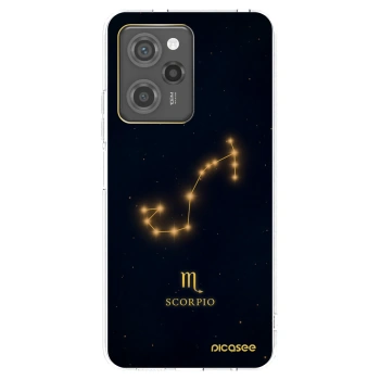 Picasee silikonowe czarne etui na Xiaomi Poco X5 Pro - SCORPIO