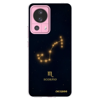 Picasee silikonowe przeźroczyste etui na Xiaomi 13 Lite - SCORPIO