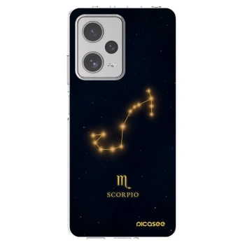 Picasee silikonowe przeźroczyste etui na Xiaomi Redmi Note 12 Pro+ 5G - SCORPIO