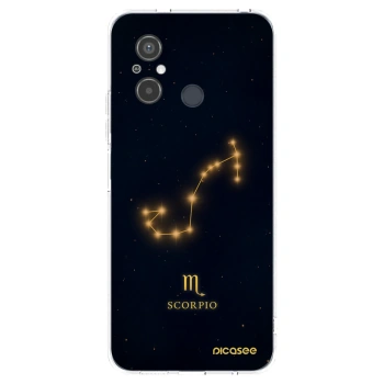Picasee silikonowe przeźroczyste etui na Xiaomi Redmi 12C - SCORPIO