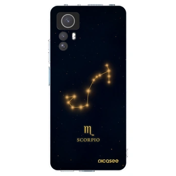 Picasee silikonowe przeźroczyste etui na Xiaomi Redmi Note 12S - SCORPIO