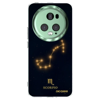Picasee silikonowe przeźroczyste etui na Honor Magic5 Pro - SCORPIO
