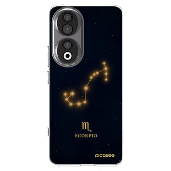 Picasee silikonowe przeźroczyste etui na Honor 90 5G - SCORPIO