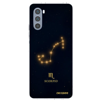 Picasee silikonowe przeźroczyste etui na Motorola Moto G62 - SCORPIO