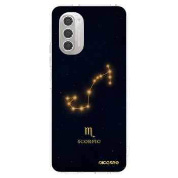 Picasee silikonowe przeźroczyste etui na Motorola Moto G51 - SCORPIO