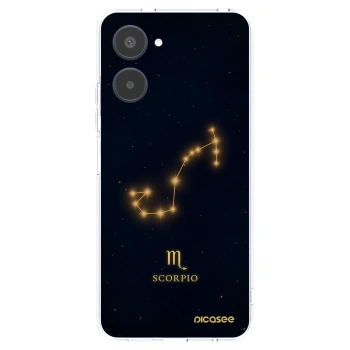 Picasee silikonowe przeźroczyste etui na Realme 10 4G - SCORPIO