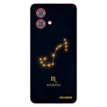 Picasee silikonowe przeźroczyste etui na Motorola Moto G84 5G - SCORPIO