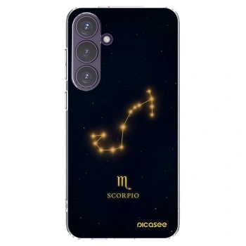 Picasee silikonowe przeźroczyste etui na Samsung Galaxy S24+ S926B 5G - SCORPIO