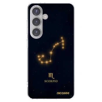 Picasee silikonowe przeźroczyste etui na Samsung Galaxy S24 S921B 5G - SCORPIO