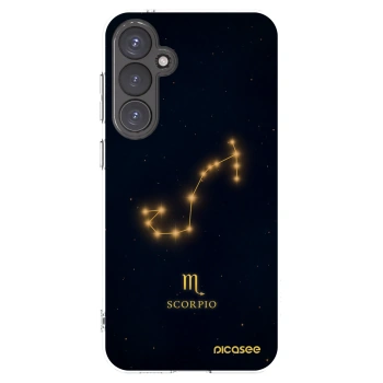 Picasee silikonowe przeźroczyste etui na Samsung Galaxy S23 FE S711B - SCORPIO
