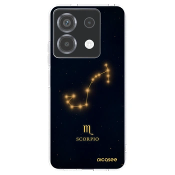 Picasee silikonowe przeźroczyste etui na Xiaomi Poco X6 - SCORPIO