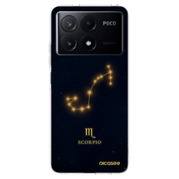 Picasee silikonowe przeźroczyste etui na Xiaomi Poco X6 Pro - SCORPIO