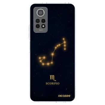 Picasee silikonowe przeźroczyste etui na Xiaomi Redmi Note 12 Pro 4G - SCORPIO