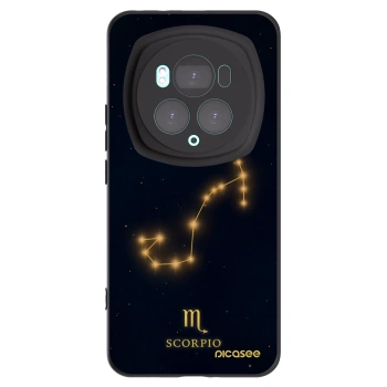 Picasee silikonowe czarne etui na Honor Magic6 Pro - SCORPIO