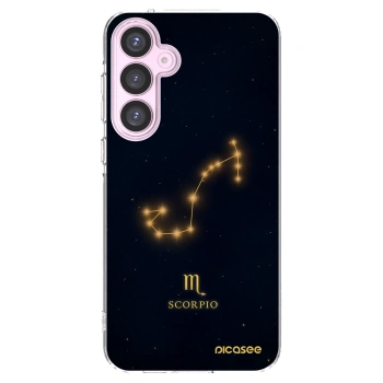 Picasee silikonowe przeźroczyste etui na Samsung Galaxy A55 5G A556B - SCORPIO