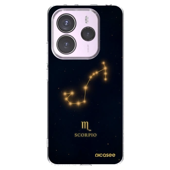Picasee silikonowe przeźroczyste etui na Xiaomi Redmi Note 14 5G - SCORPIO