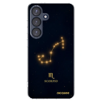 Picasee silikonowe przeźroczyste etui na Samsung Galaxy S25 5G - SCORPIO