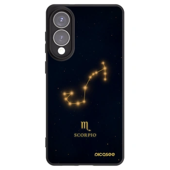 Picasee silikonowe czarne etui na Samsung Galaxy S25 Edge 5G - SCORPIO