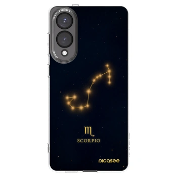 Picasee silikonowe przeźroczyste etui na Samsung Galaxy S25 Edge 5G - SCORPIO