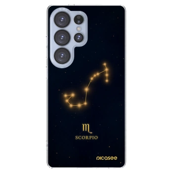 Picasee silikonowe przeźroczyste etui na Samsung Galaxy S25 Ultra 5G - SCORPIO